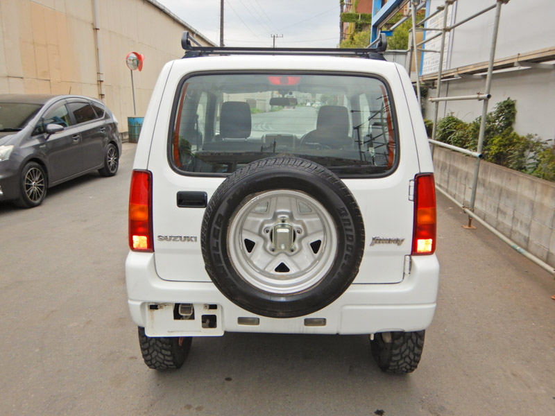 SUZUKI JIMNY JB23W WHITE 2014 Year 660cc Manual Petrol with Full Options.