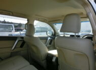 Toyota Landcruiser Prado -NEW SHAPE Pearl 2017 Year “TX -L PKG” TRJ150W 2700cc with SUNROOF , ROOF RAILS , RECTANGULAR HEADLIGHTS AND BEIGE LEATHER SEATS Auto Petrol with Full options.