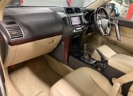 Toyota Prado PEARL 2016 Year “TX-L-PKG” GDJ150 2800cc with BEIGE LEATHER SEATS AND TEARDROP HEADLIGHTS Auto Diesel with Full options.