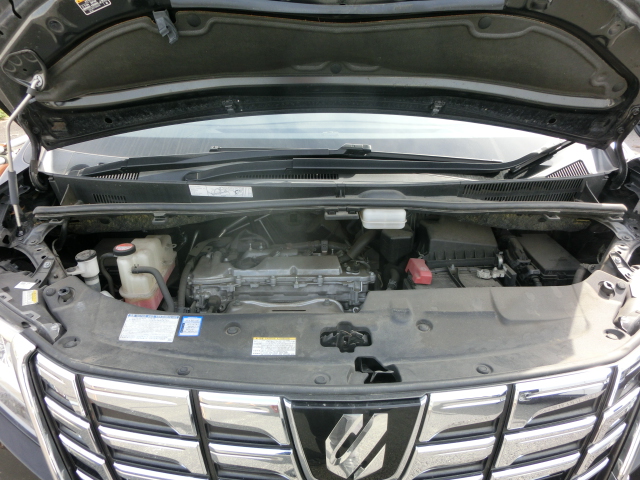 Toyota Alphard AGH30 BLACK 2016 Year- X PKG NEW SHAPE 2500cc Auto Petrol with SUNROOF..