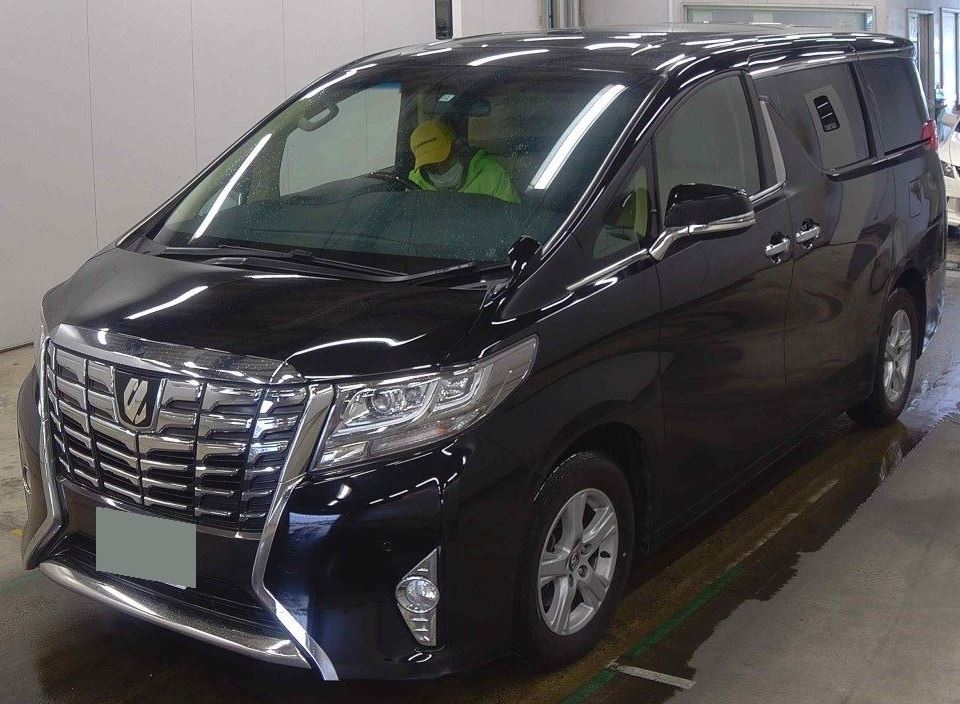 Toyota Alphard AGH30 BLACK 2016 Year- X PKG NEW SHAPE 2500cc Auto Petrol with SUNROOF..