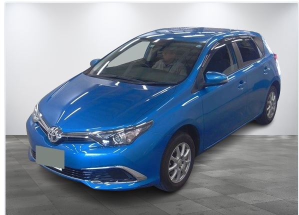 Toyota Auris BLUE 2017 Year NZE184H HATCHBACK 1500cc Auto Petrol with Full Options.