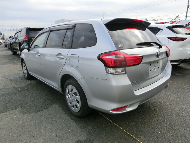 Toyota Fielder -HYBRID SILVER EX GRADE 2019 Year NKE165 NEW SHAPE 1500cc Automatic Petrol with Full Options.