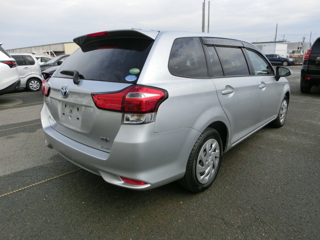 Toyota Fielder -HYBRID SILVER EX GRADE 2019 Year NKE165 NEW SHAPE 1500cc Automatic Petrol with Full Options.