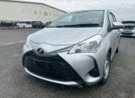 Toyota Vitz SILVER 2019 Year – ”F PKG” NEW SHAPE KSP130 1000cc Auto Petrol with Full Options.