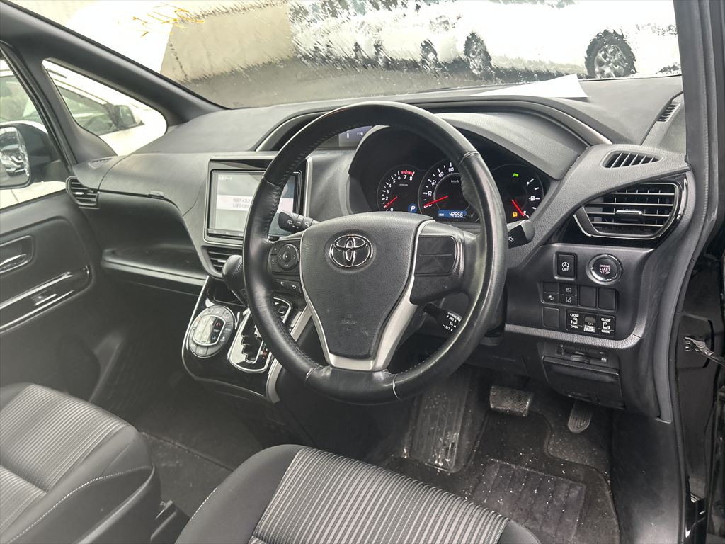 Toyota Voxy BLACK ZRR80W 2019 Year “ZS KIRAMEKI II PKG” 7 SEATER 2000cc Auto Petrol with Full Options.