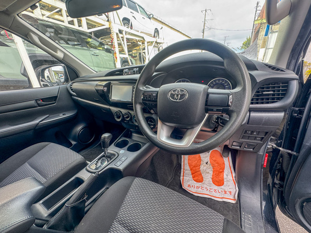 Toyota Hilux-New Shape BLACK 2019 Year -GUN125 Double Cabin Pickup ”X PKG 4WD ” 2400cc Automatic Diesel .