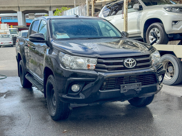Toyota Hilux-New Shape BLACK 2019 Year -GUN125 Double Cabin Pickup ”X PKG 4WD ” 2400cc Automatic Diesel .