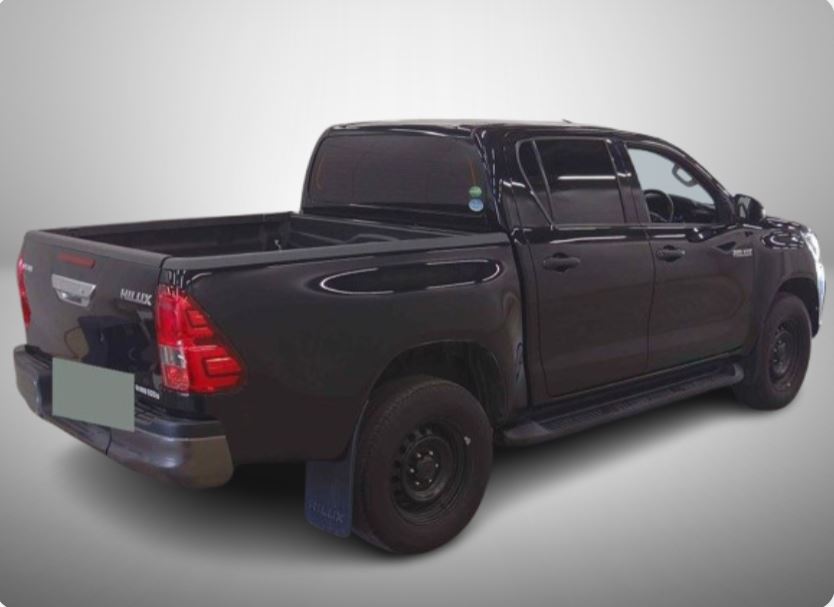 Toyota Hilux-New Shape BLACK 2019 Year -GUN125 Double Cabin Pickup ”X PKG 4WD ” 2400cc Automatic Diesel .