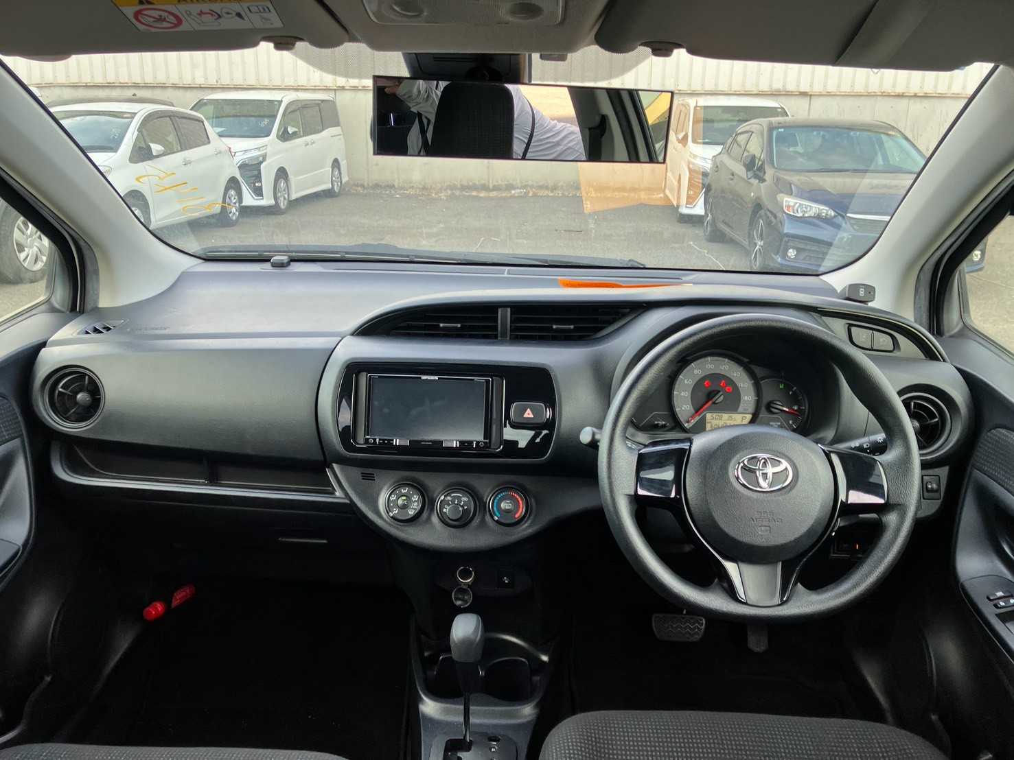 Toyota Vitz PEARL 2019 Year – ”F PKG” NEW SHAPE KSP130 1000cc Auto Petrol with Full Options.