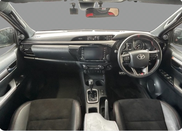 Toyota Hilux-New Shape WHITE 2022 Year -GUN125 Double Cabin Pickup ”Z GR SPORTS 4WD PKG” 2400cc Automatic Diesel With HALF LEATHER SEATS CARS/TOYOTA/HILUX D/CAB