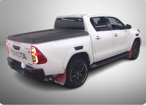 Toyota Hilux-New Shape WHITE 2022 Year -GUN125 Double Cabin Pickup ”Z GR SPORTS 4WD PKG” 2400cc Automatic Diesel With HALF LEATHER SEATS CARS/TOYOTA/HILUX D/CAB